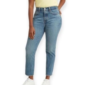 Levi's Wedgie Jeans Premium Denim in These Dreams High Waist Ankle Size 26